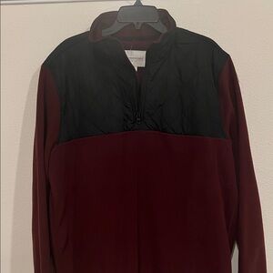 Aeropostale Black and Burgundy Jacket